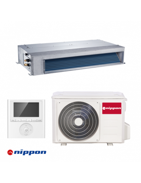 Канален климатик Nippon NTI-18HWFNX-Q + NOB30U-18HFN8-Q