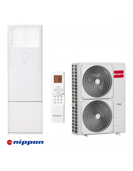 Колонен климатик Nippon NFGD-48HRFN8-Q + NOE30U-48HFN8-R