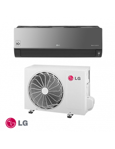 Инверторен климатик LG Artcool AC24BK NSK + AC24BK U24 - черен