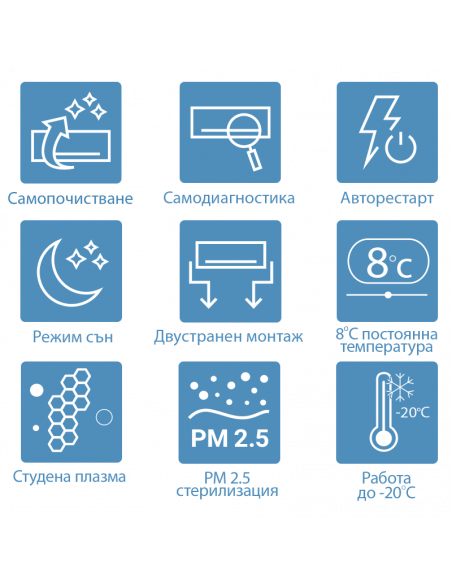 Инверторен климатик AUX J-Smart ASW-H24F7B4/JOR3DI-B9