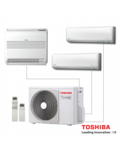 Външно тяло на мултисплит система Toshiba RAS-3M18G3AVG-E 2