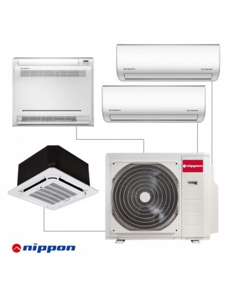 Външно тяло на мултисплит система Nippon N40B-36HFN8-Q