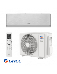 Инверторен климатик Gree Airy GWH18AVDXE-K6DNA1A - сребърен