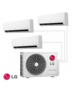 LG мулти сплит система RM3U19.U24 + RMN09.NSJ + RMN09.NSJ + RMN12.NSJ