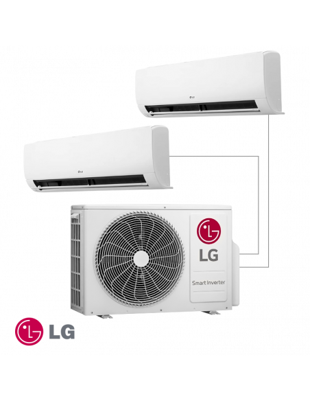 LG мулти сплит система RM3U19.U24 + RMN09.NSJ + RMN12.NSJ