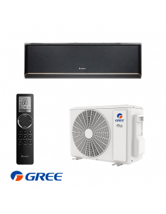 Инверторен климатик Gree Airy GWH09AVCXB-K6DNA1B - черен