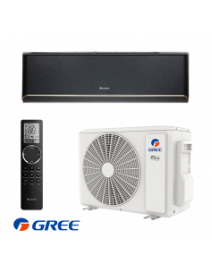 Инверторен климатик Gree Airy GWH18AVDXE-K6DNA1A - черен