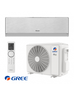 Инверторен климатик Gree Airy GWH24AVEXF-K6DNA1A - сребърен