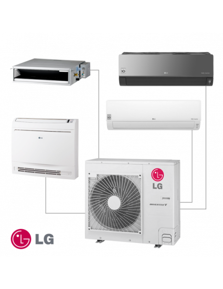 Мултисплит система LG MU4R27 U40 - външно тяло