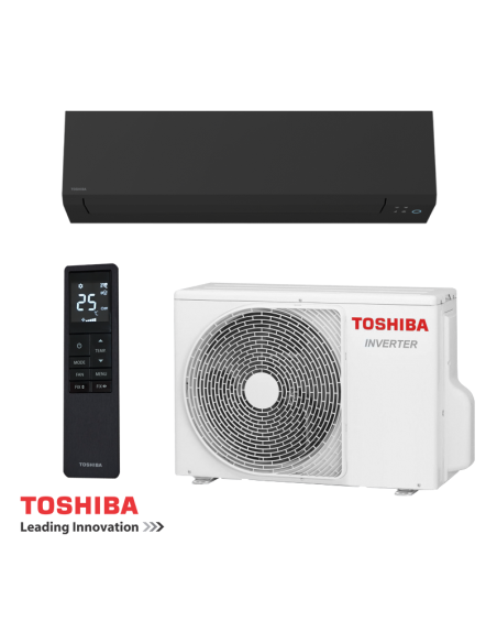 Инверторен климатик Toshiba Shorai Edge RAS-B16G3KVSGB-E + RAS-16J2AVSG-E1 - черен