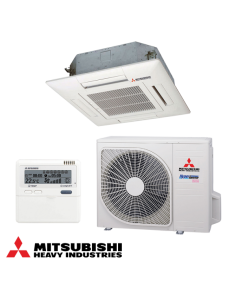 Касетъчен климатик Mitsubishi Heavy Industries FDTC60VH + SRC60ZSX-W