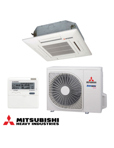 Касетъчен климатик Mitsubishi Heavy Industries FDTC60VH + SRC60ZSX-W