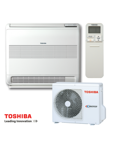 Инверторен климатик Toshiba Bi-flow RAS-B10J2FVG-E1 + RAS-10J2AVSG-E - подов тип