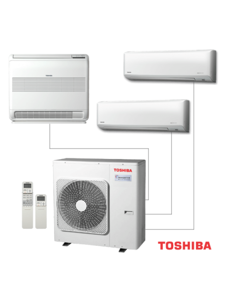 Външно тяло на мултисплит система Toshiba RAS-3M26G3AVG-E