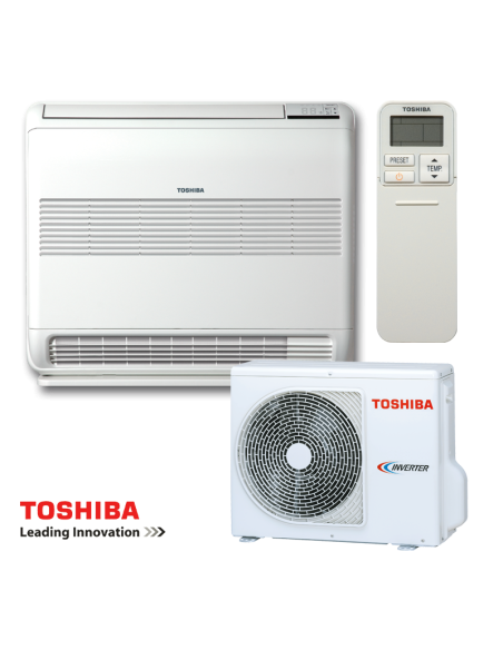 Инверторен климатик Toshiba Bi-flow RAS-B18J2FVG-E1 + RAS-18J2AVSG-E - подов тип