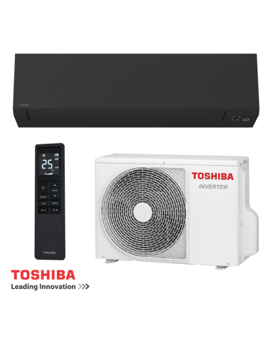 Инверторен климатик Toshiba Shorai Edge RAS-B22G3KVSGB-E + RAS-22J2AVSG-E1 - черен