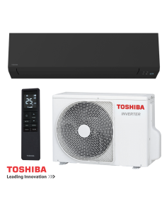 Инверторен климатик Toshiba Shorai Edge RAS-B24G3KVSGB-E + RAS-24J2AVSG-E1 - черен