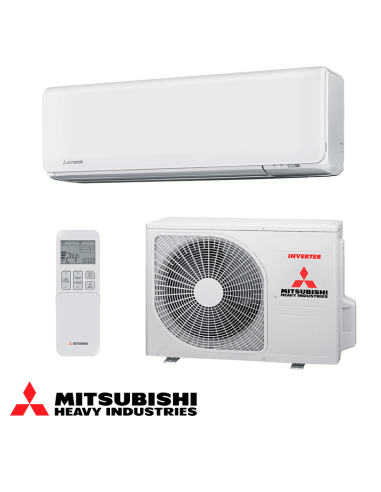 Инверторен климатик Mitsubishi Heavy Industries SRK 20 ZT-WF + SRC 20 ZT-W - бял