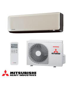 Инверторен климатик Mitsubishi Heavy Industries SRK 25 ZT-WFT + SRC 25 ZT-W - титаниев