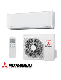 Инверторен климатик Mitsubishi Heavy Industries SRK 35 ZT-WF + SRC 35 ZT-W - бял 2
