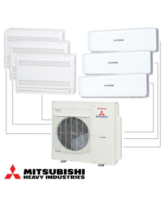 Външно тяло на мултисплит система Mitsubishi Heavy Industries SCM125ZM-S 2