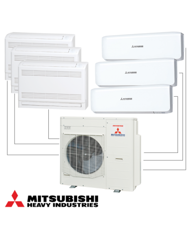 Външно тяло на мултисплит система Mitsubishi Heavy Industries SCM125ZM-S
