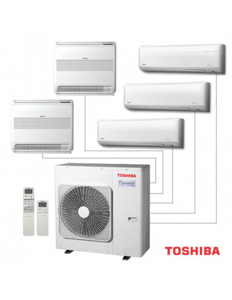 Външно тяло на мултисплит система Toshiba RAS-5M34G3AVG-E